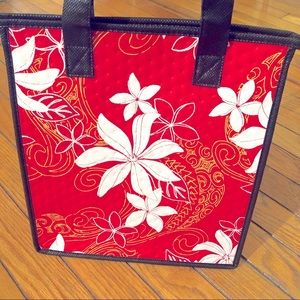 🌺NWOT Insulated Medium Bag-Tropical Paper Garden